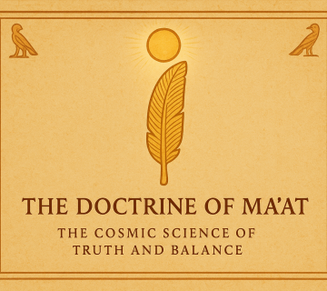 Ancient Egyptian depiction of Maʽat, goddess of truth, balance, and cosmic order