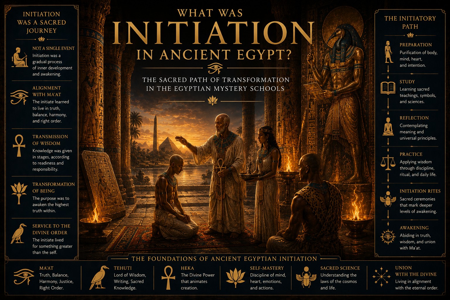 Sacred Initiation in Ancient Egypt