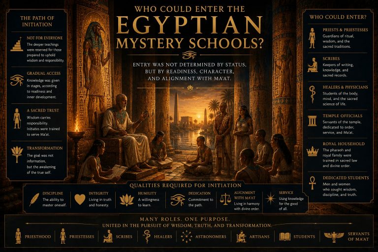 Who Could Enter the Egyptian Schools