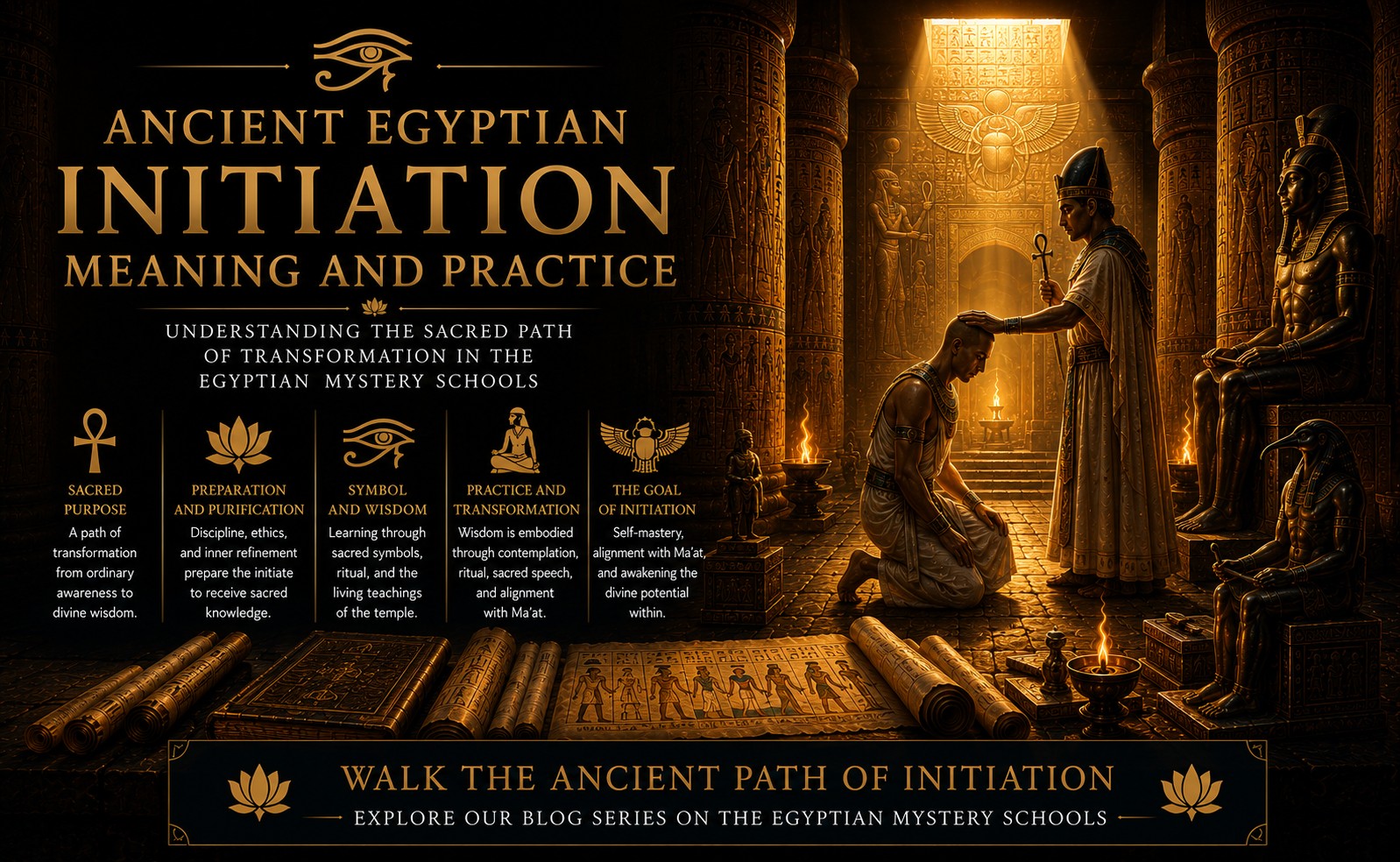 Ancient Egyptian Initiation in the Temple