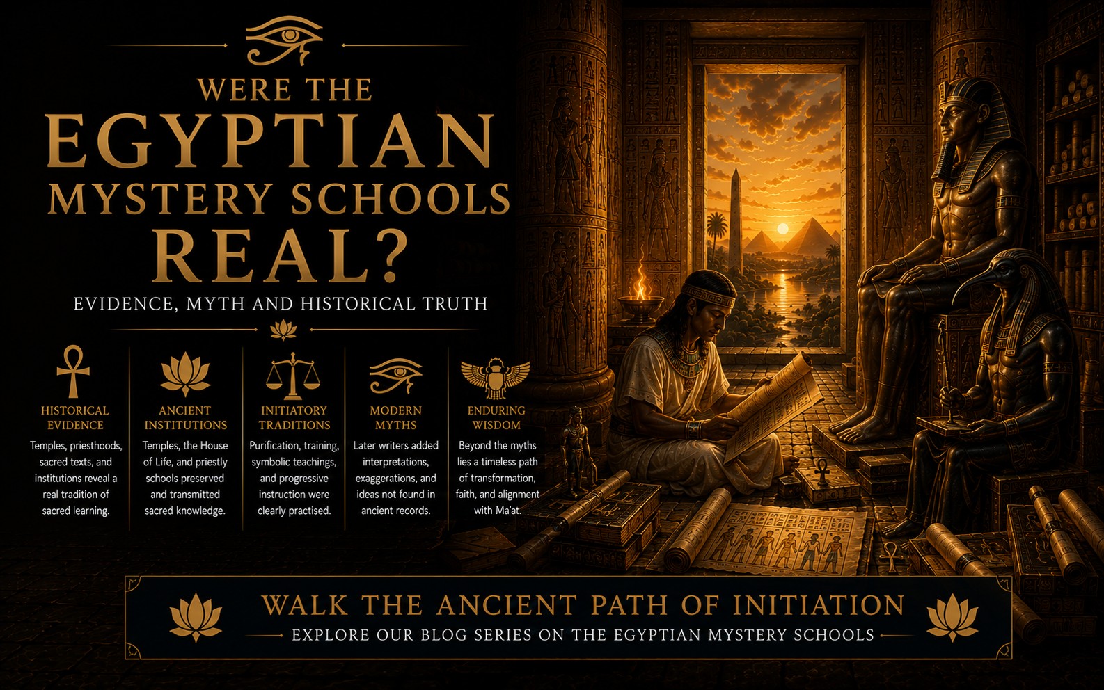 Ancient Egyptian Mystery Schools Revealed